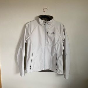 Cream North Face Windbreaker Jacket